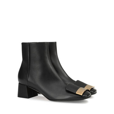 Bottines Noir Petit talon: 45mm, sr1 - Booties Black 2