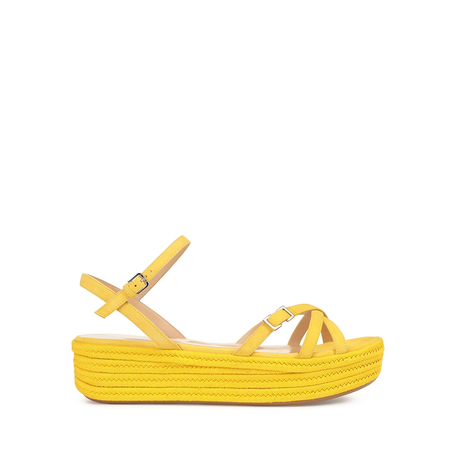 Yellow Heel height: 10mm, sr Mini Prince | Sergio Rossi