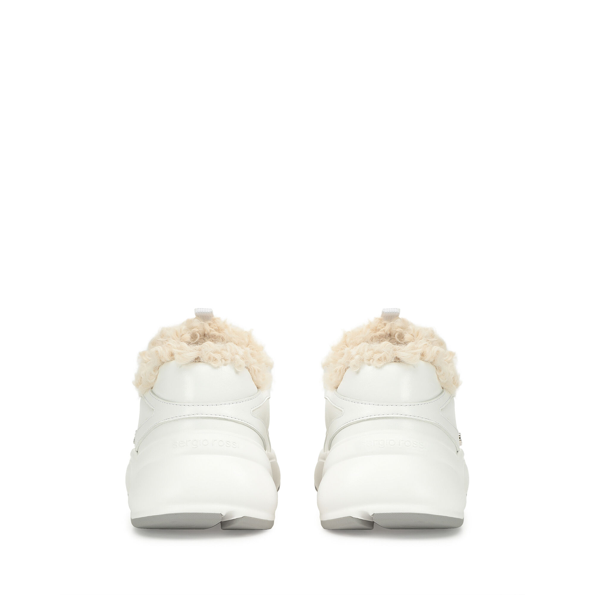 スニーカー ホワイト フラット: 10mm, sr 0024 Muppet - Sneakers White | Sergio Rossi