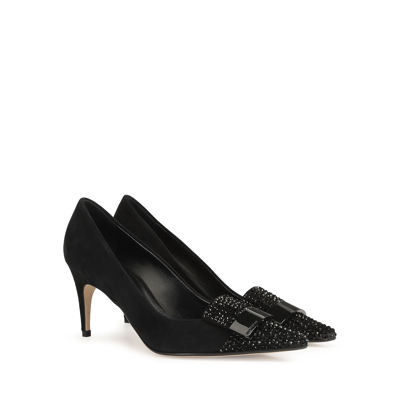 【Sergio Rossi】 SR New Secret HH75mm  Nero Pump sr1 Pump Black – Sergio Rossi
