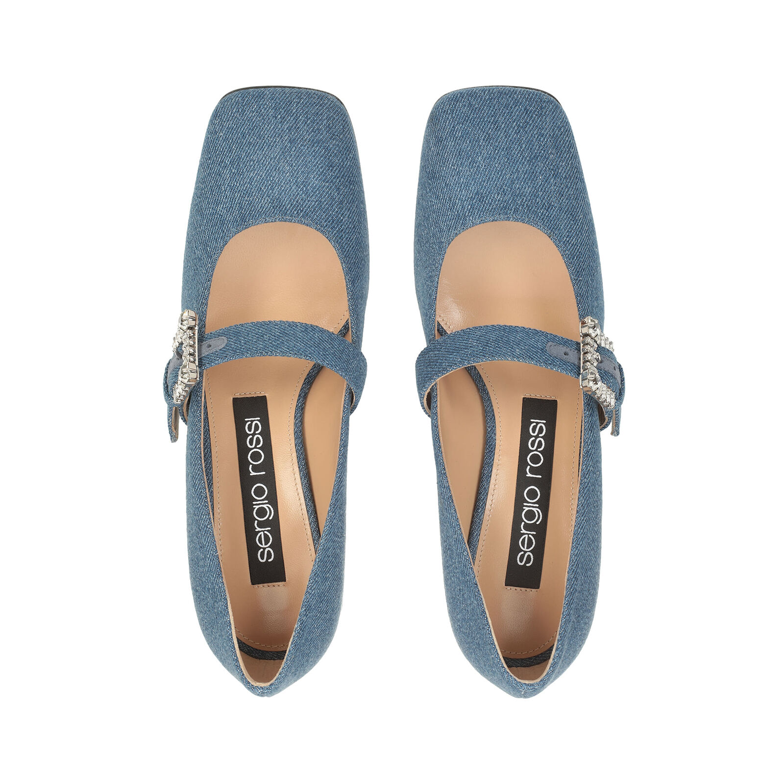 sr Twenty Buckle - Pumps Indigo, 3