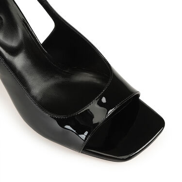 SI ROSSI - Slingbacks Black, 4