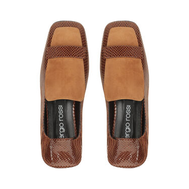 Slippers Brown Flat: 5mm, sr1 - Slippers Tabacco 2