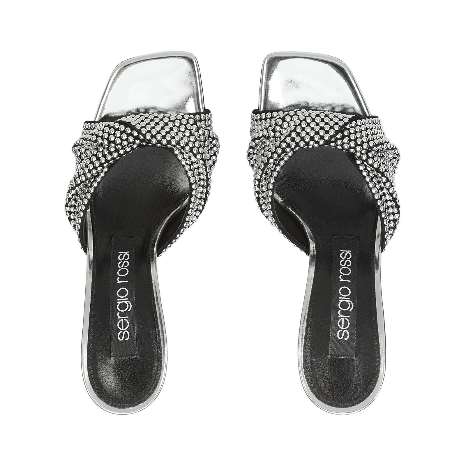 サンダル ブラック ハイヒール: 95mm, sr Evangelie - Sandals