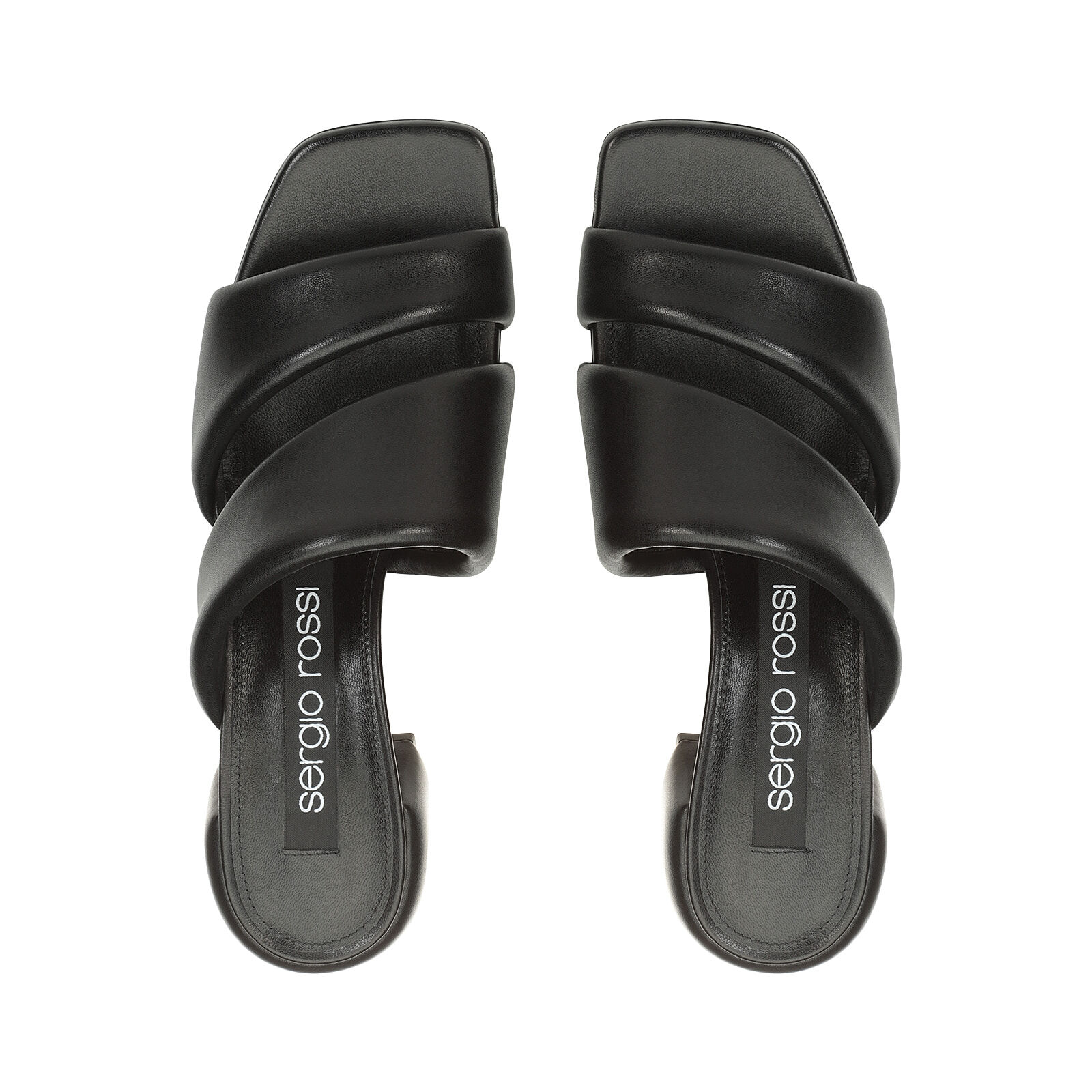 Sandals Black Low heel: 45mm, sr Spongy - Sandals Black