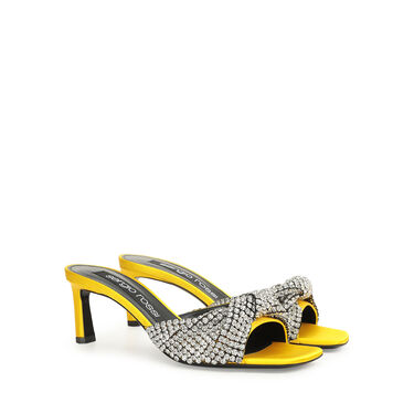 Sandals Yellow Mid heel: 60mm, sr Evangelie - Sandals Mimosa 2