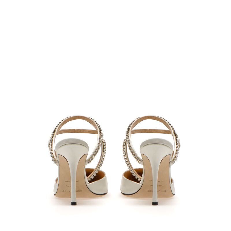 Godiva Bridal - Slingbacks White