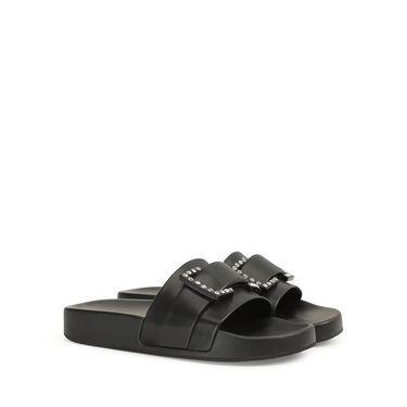 サンダル ブラック フラット: 10mm, sr Jelly - Sandals Black 2