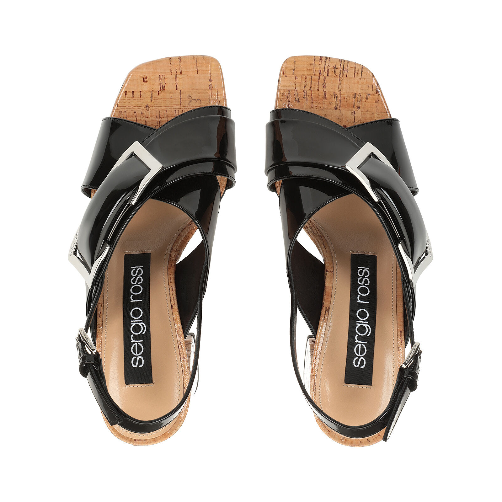 Sandals ブラック ヒールの高さ: 80mm, sr Prince | Sergio Rossi
