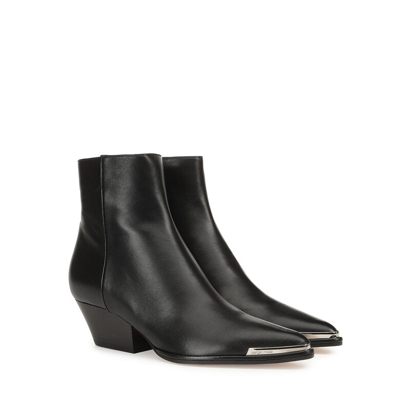 Carla - Booties Black - Stivaletti Nero