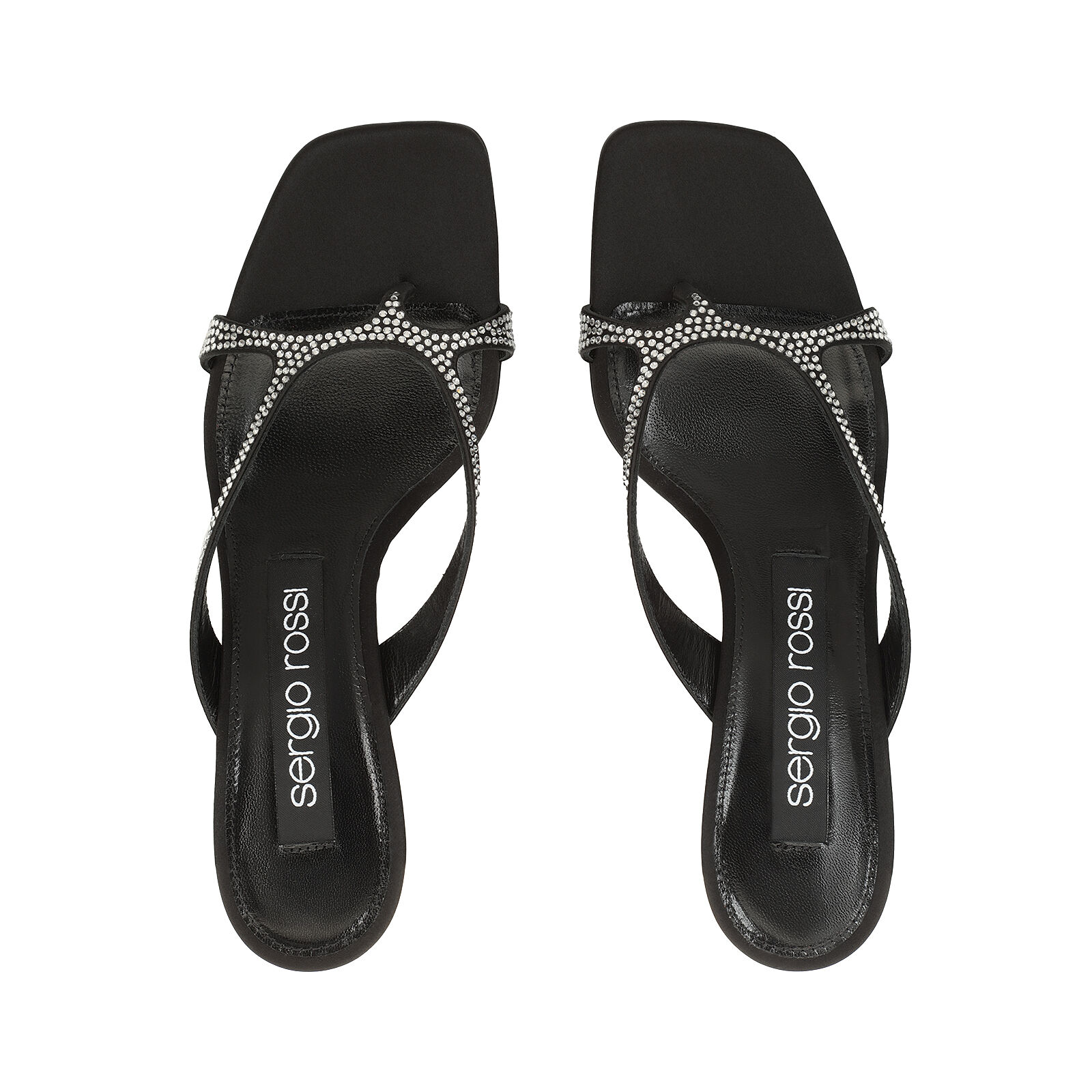sr Aracne  - Sandals Black/Crystal, 3