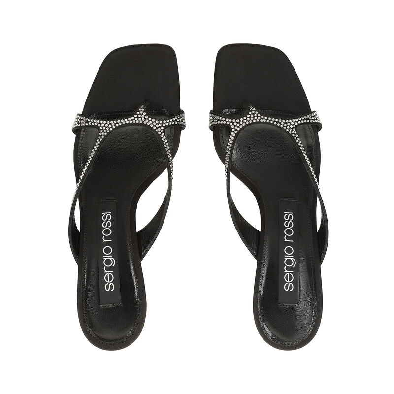 sr Aracne  - Sandals Black/Crystal