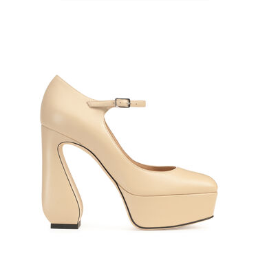 Pumps White High heel: 85mm, sr SI ROSSI - Pumps Chalk 2