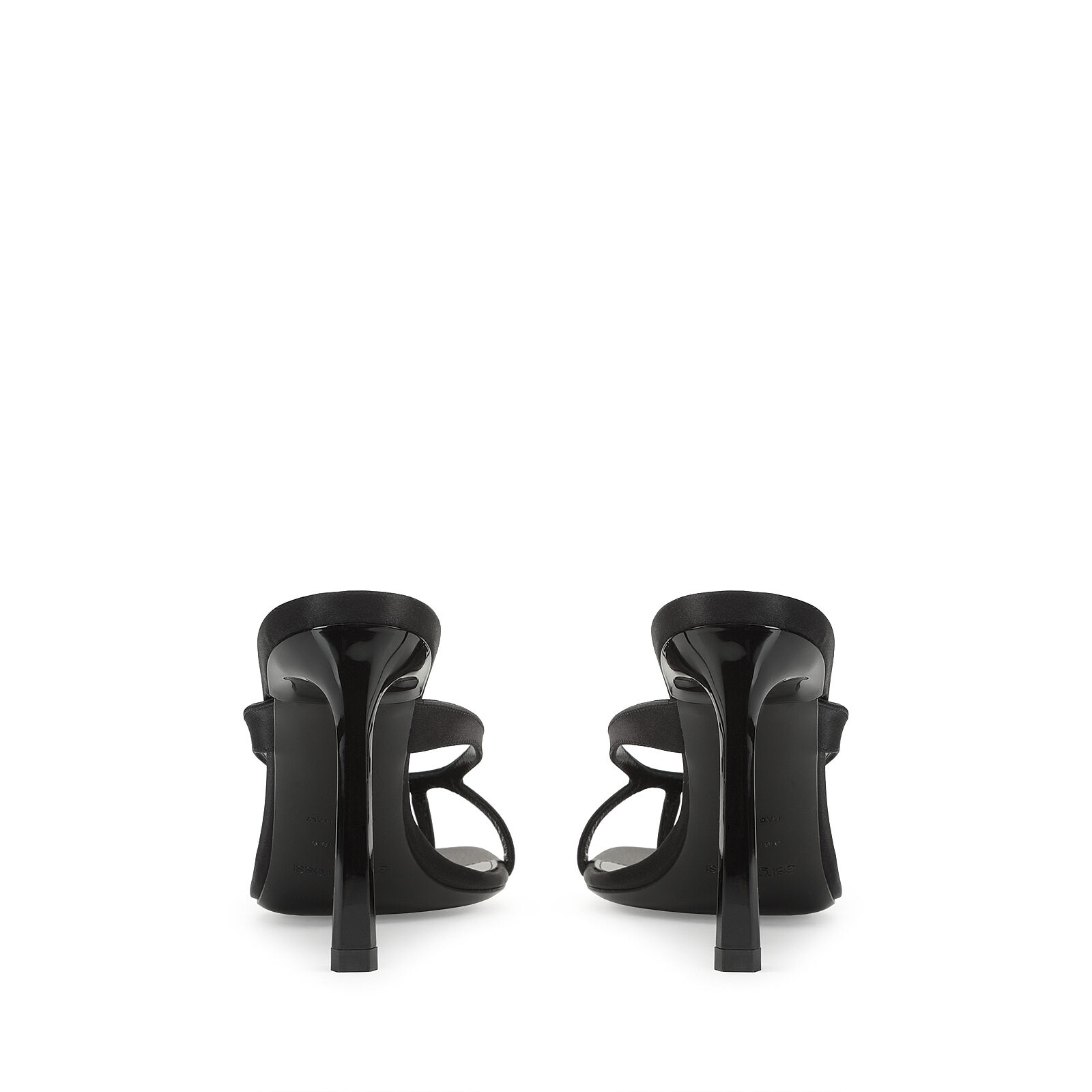 Sandals Black High heel: 95mm, sr Aracne | Sergio Rossi