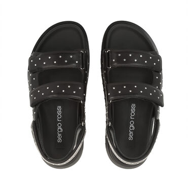 sr Arc - Flat sandals Black, 3
