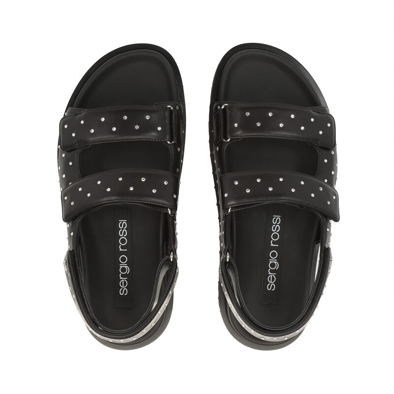 sr Arc - Flat sandals Black