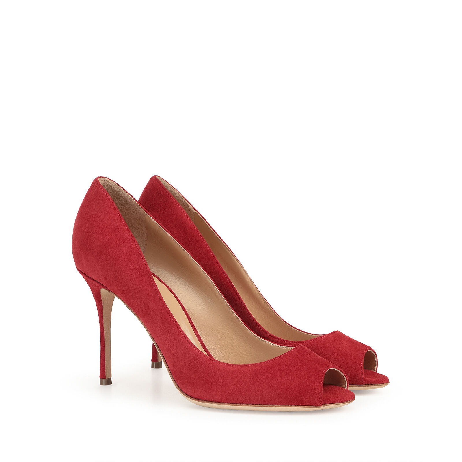 パンプス レッド ハイヒール: 90mm, Godiva Blunt New - Pumps Bloody Mary | Sergio Rossi