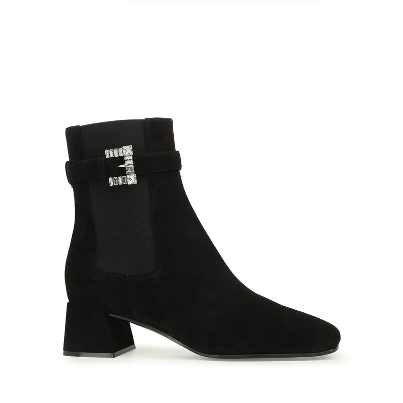 sr Twenty Buckle - Booties Black
