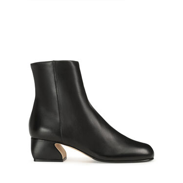 Bottines Noir Petit talon: 45mm, SI ROSSI - Booties Black 2