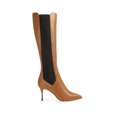 Boots Brown Mid heel: 75mm, Godiva - Boots Tabacco 2