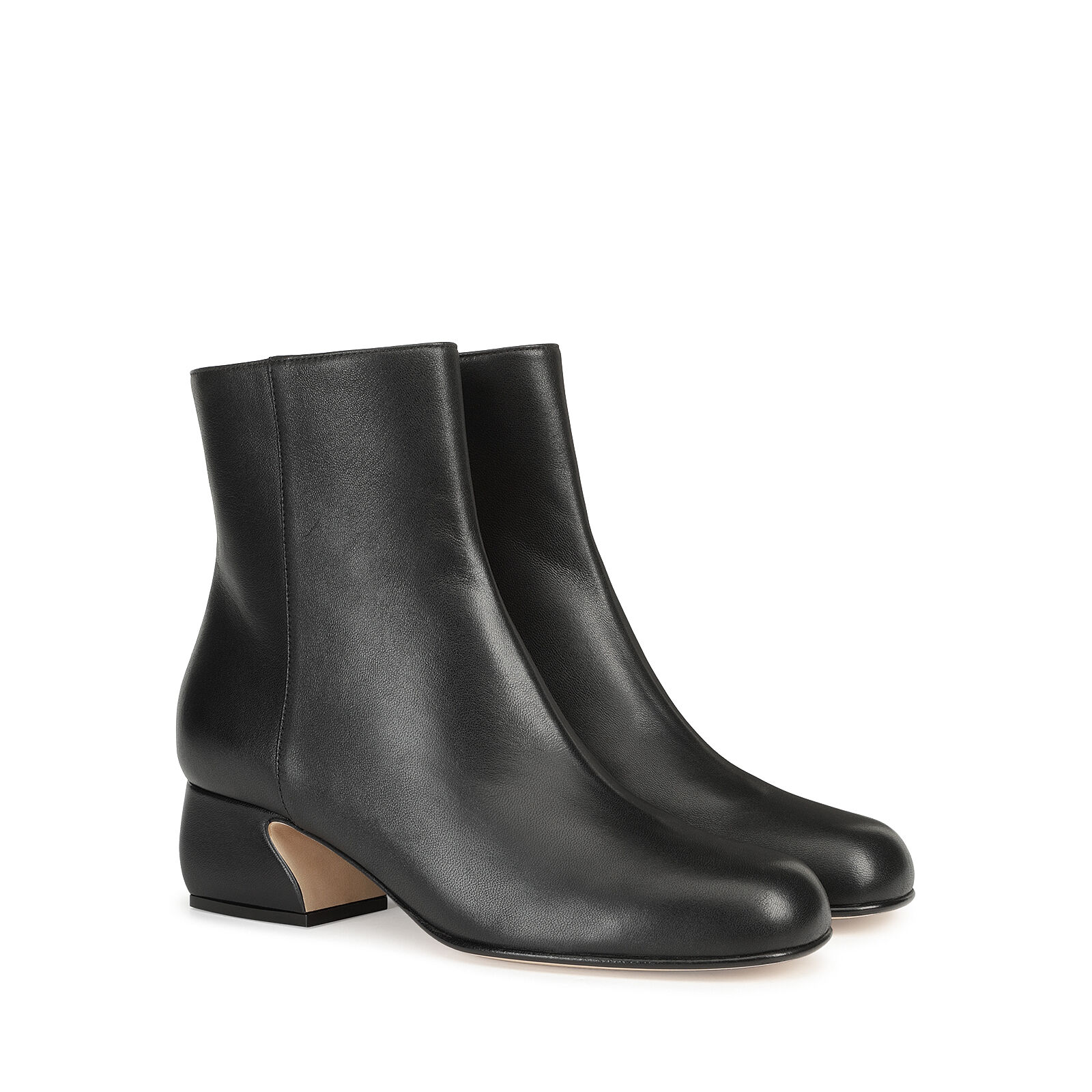 贅沢品 ブーティ Booties - ROSSI SI 45mm, height: Heel ブラック 靴