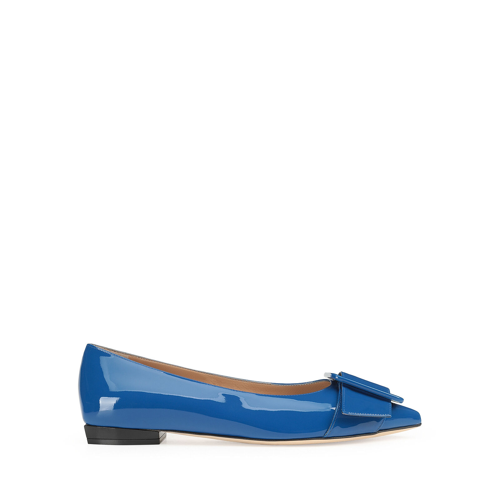 Ballerinas Blue Low heel: 10mm, sr Milano Mia - Ballerinas