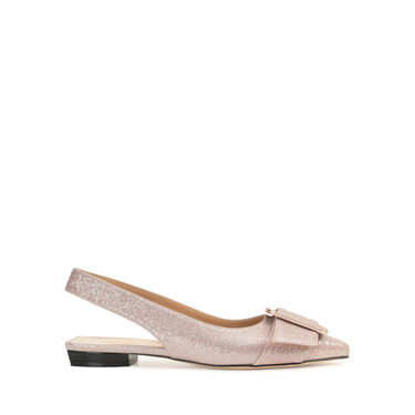 スリングバック ピンク ローヒール: 10mm, sr Milano Mia  - Slingbacks Oro Rosa 2