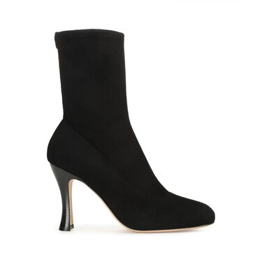 Booties Black High heel: 90mm, sr Tara  - Booties Black 2