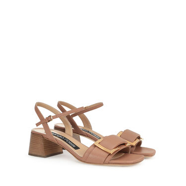 Sandals Brown Low heel: 45mm, sr Prince  - Sandals Tan 2