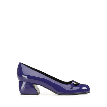 Escarpins violet Petit talon: 45mm, SI ROSSI - Pumps Iris 2