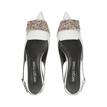 sr1 Paris - Slingbacks White, 3