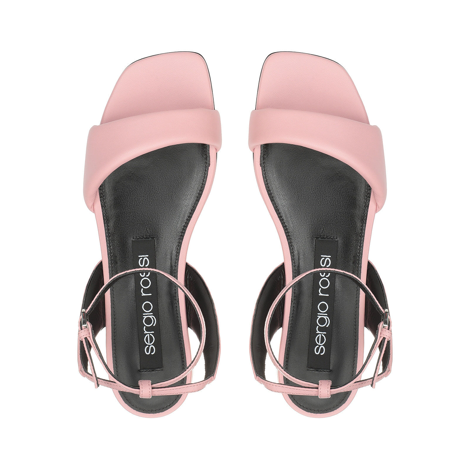 Hot pink hotsell sandals low heel