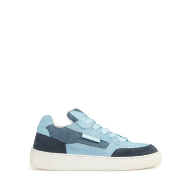 Sneakers Blue Flat, sr1 Addict - Sneakers Dress Blue 2