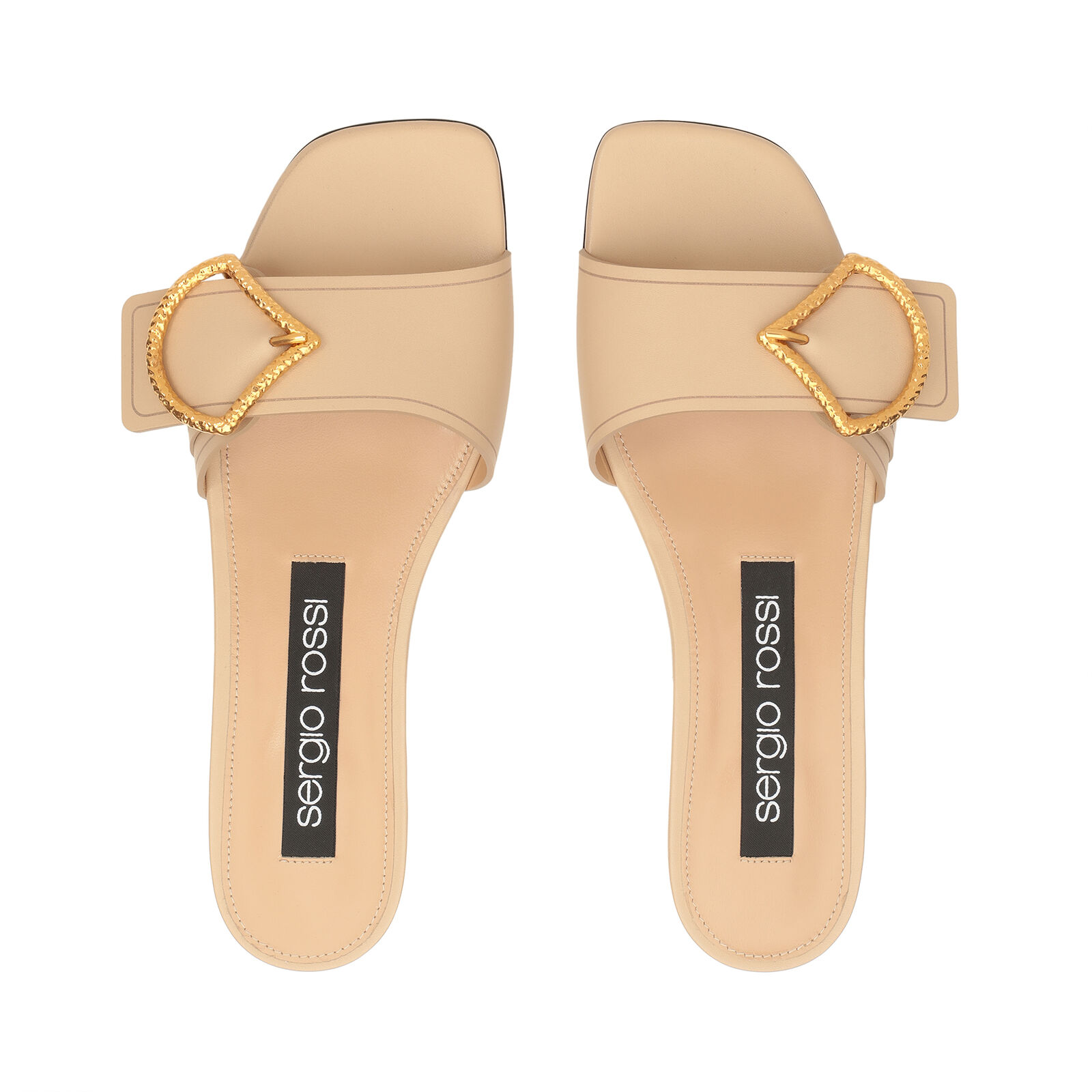 sr Sea Scale - Flat sandals Chalk, 3