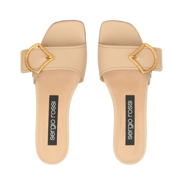 sr Sea Scale - Flat sandals Chalk, 3