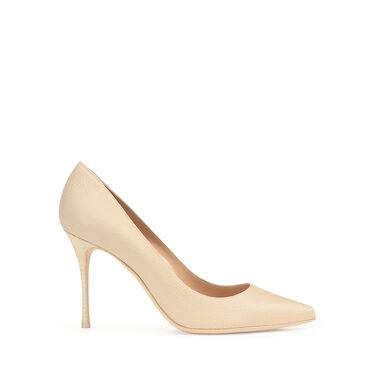 Pumps White High heel: 90mm, Godiva - Pumps Chalk 2