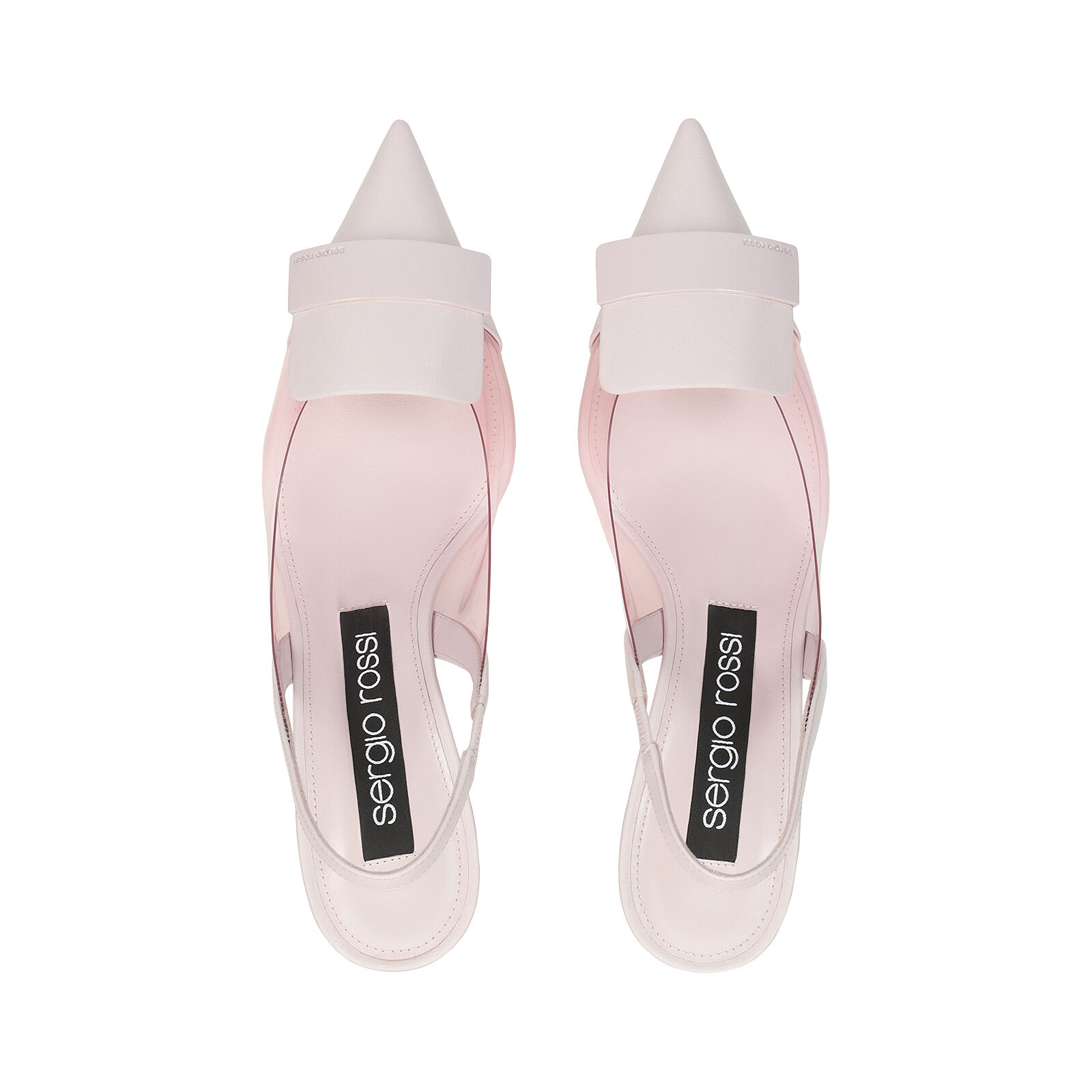 Slingbacks Pink Heel height: 75mm, sr1 | Sergio Rossi