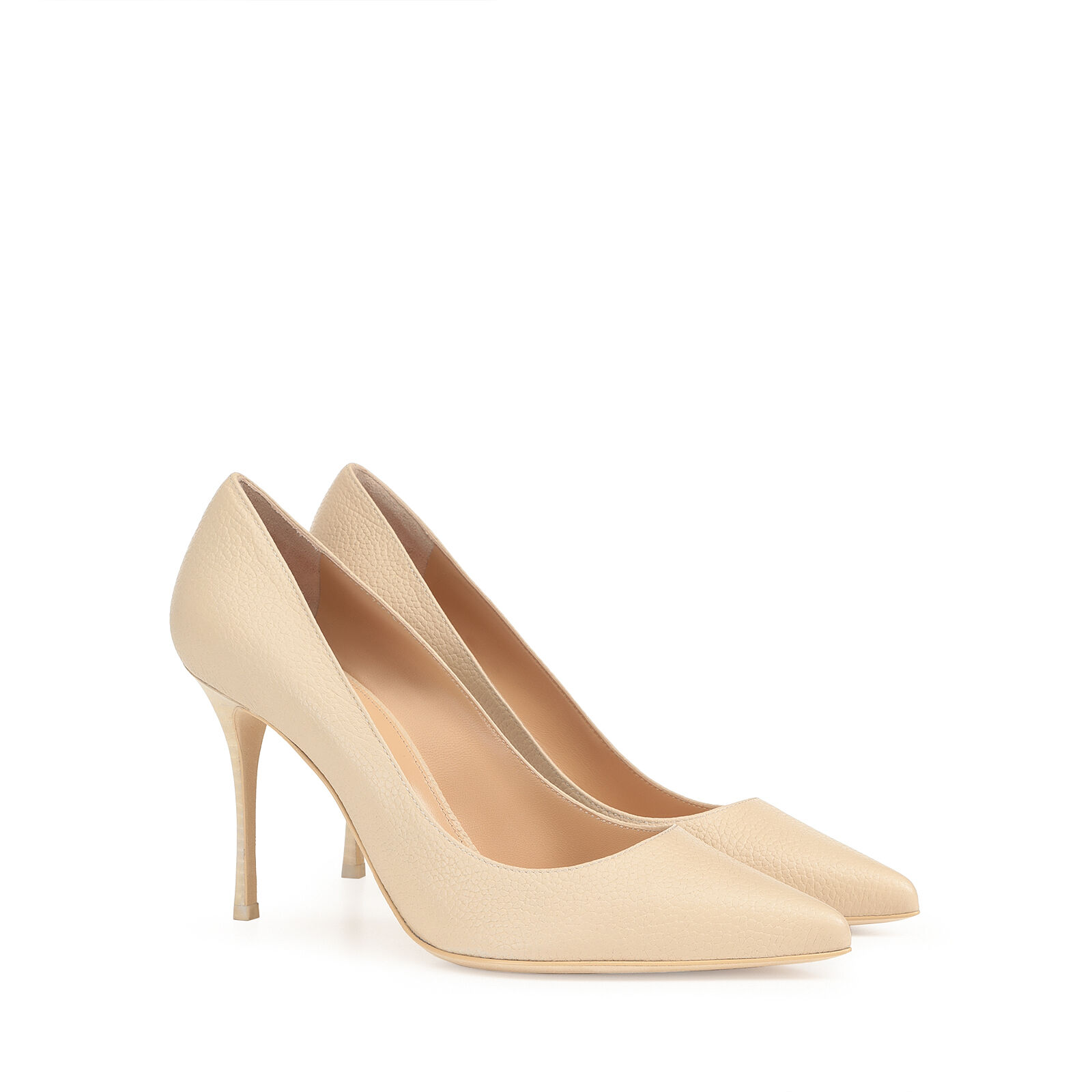 パンプス ベージュ ハイヒール: 90mm, Godiva - Pumps Chalk | Sergio Rossi