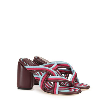 Sandals Red High heel: 90mm, sr Watamu - Sandals Wine 2