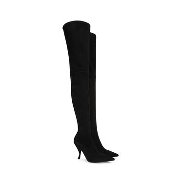 Bottes Noir Talon haut: 90mm, sr Halima  - Boots Black 2