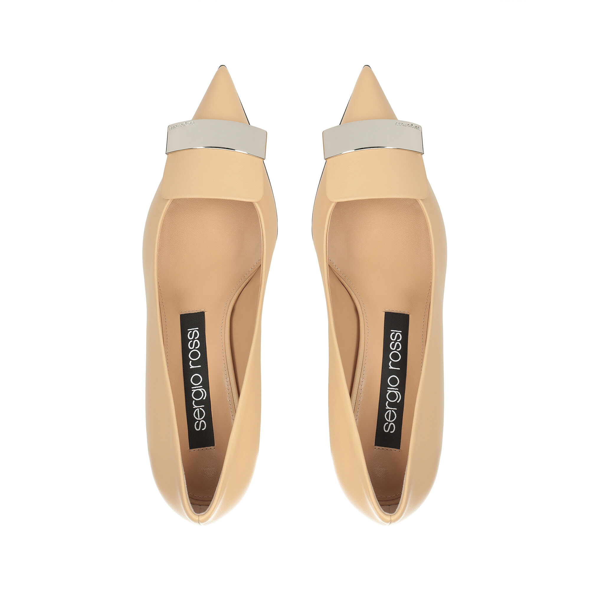 Pumps Beige Low heel 45mm sr1 Pumps Soft Skin Sergio Rossi