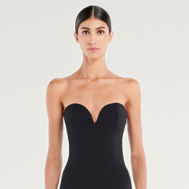 Heart Shape Baily Jumpsuit -  Black, 1
