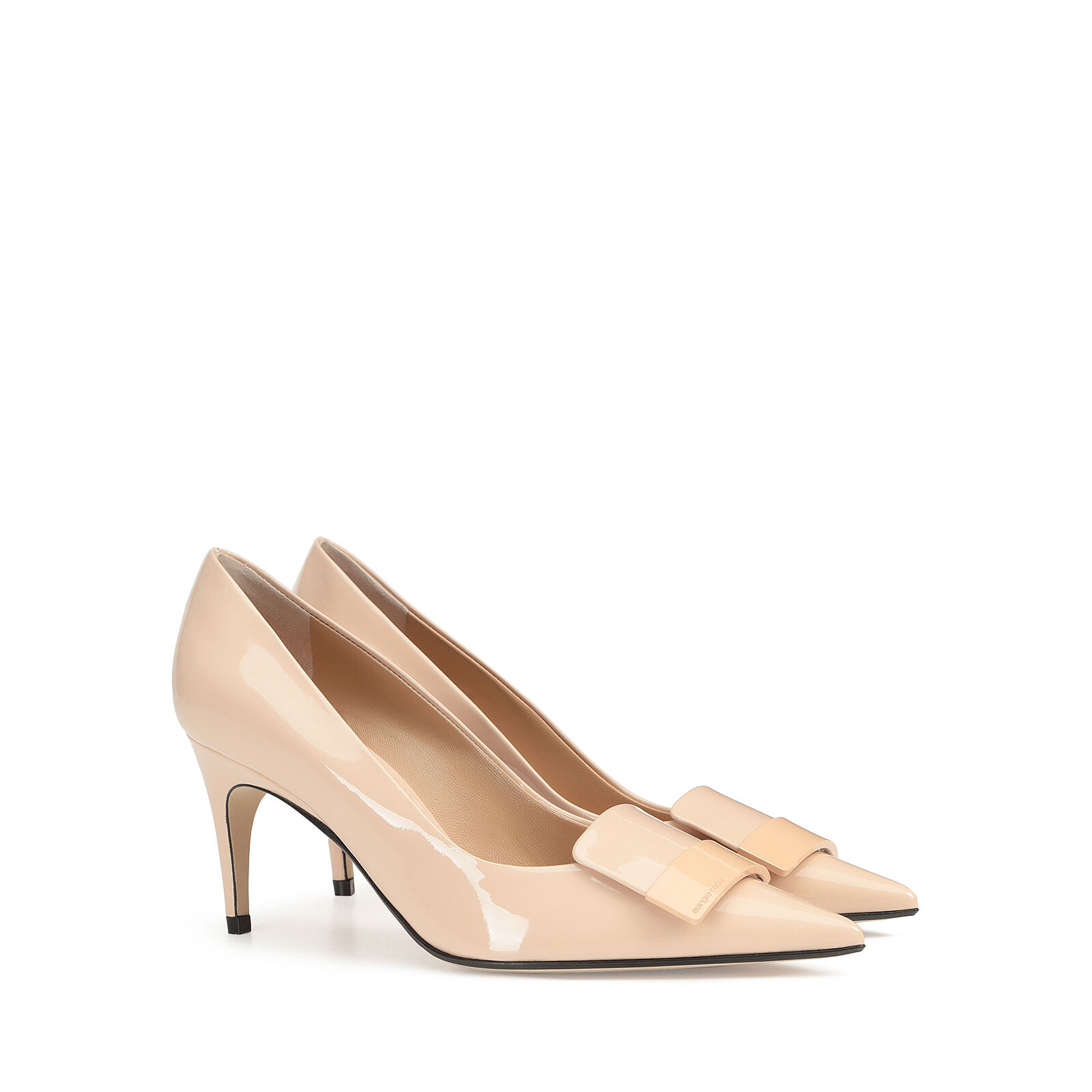 パンプス ピンク ミッドヒール: 75mm, sr1 - Pumps Oro Rosa