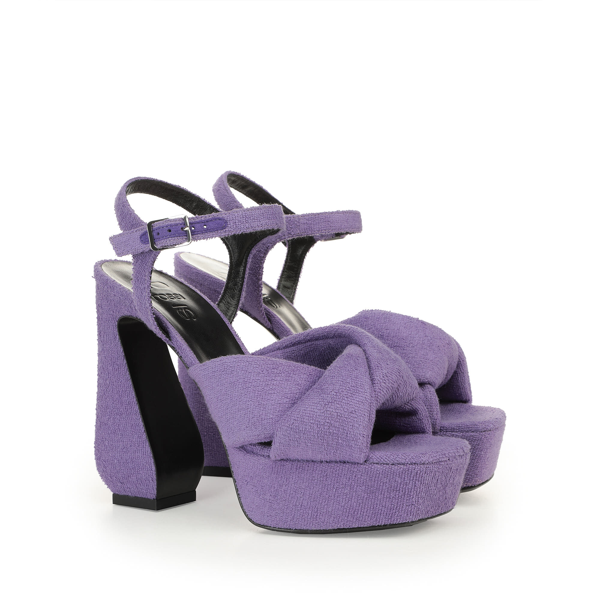 Sandales violet Talon haut 90mm SI ROSSI Sandals Iris Sergio Rossi