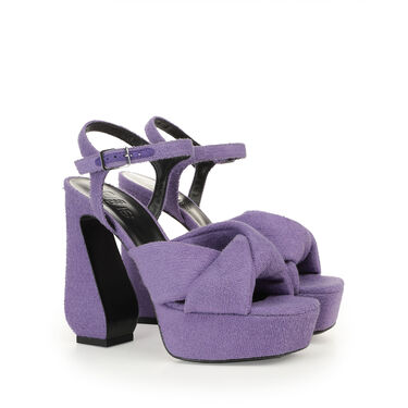 Sandales violet Talon haut: 90mm, SI ROSSI - Sandals Iris 2