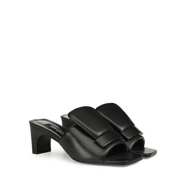 Sandales Noir Talon moyen: 60mm, sr1 - Sandals Black 2