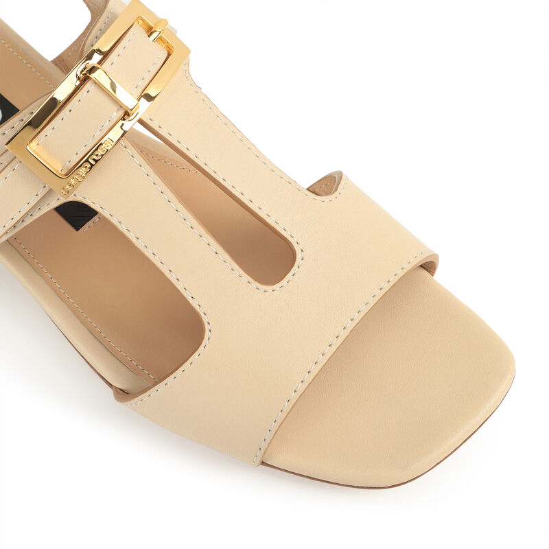 sr Nora - Flat sandals Chalk