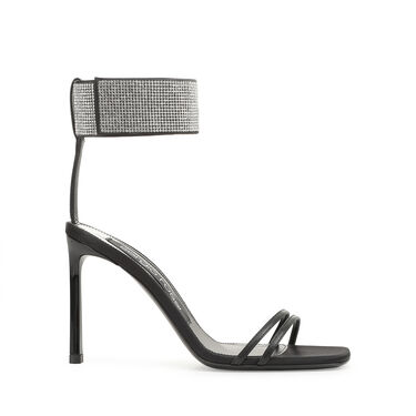 Sandales Noir Talon haut: 95mm, sr Paris - Sandals Black 2