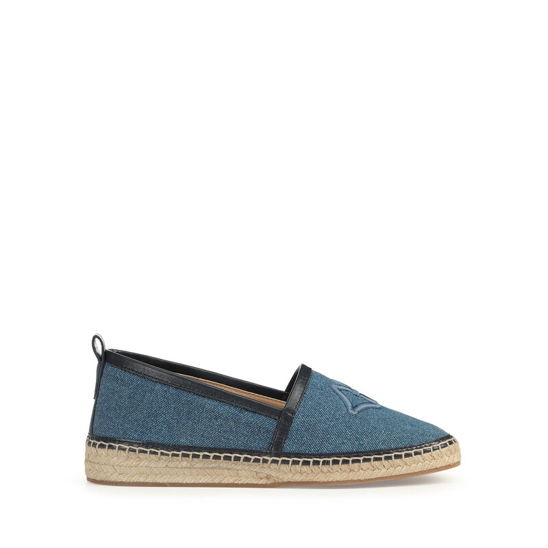 sr Sea Scale Embroidery - Loafers Indigo