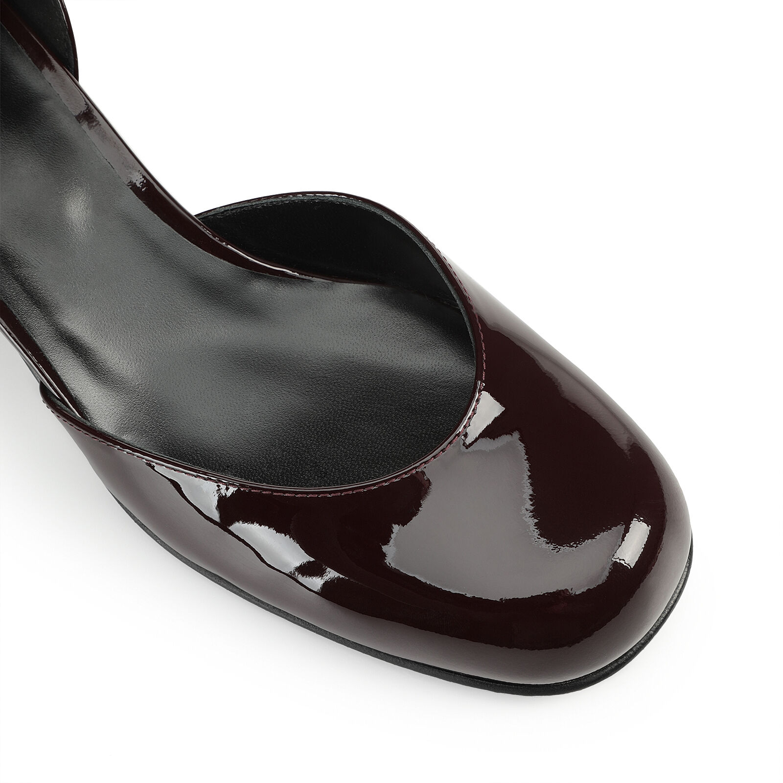 Wine patent hotsell leather pumps